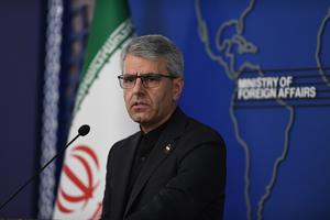 IRAN-TEHERAN-MINISTERIO DE RELACIONES EXTERIORES-CONFERENCIA DE PRENSA