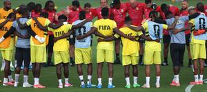 EEUU-HOUSTON-FUTBOL-COPA MUNDIAL DE LA FIFA 2026-ENTRENAMIENTO-REPUBLICA DEMOCRATICA DEL CONGO