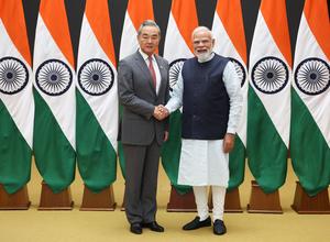 INDIA-NUEVA DELHI-CHINA-WANG YI-MODI-REUNION