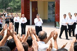 CHINA-SHANDONG-DEZHOU-XI JINPING-INSPECCION