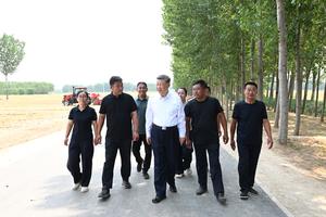 CHINA-SHANDONG-DEZHOU-XI JINPING-INSPECCION