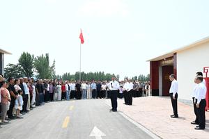 CHINA-SHANDONG-DEZHOU-XI JINPING-INSPECCION
