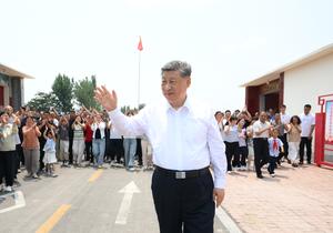 CHINA-SHANDONG-DEZHOU-XI JINPING-INSPECCION