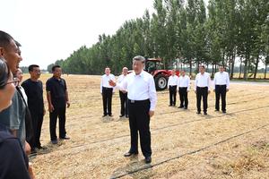 CHINA-SHANDONG-DEZHOU-XI JINPING-INSPECCION