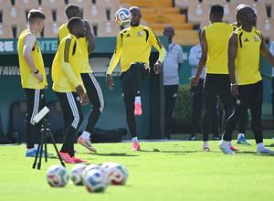 MEXICO-MONTERREY-FUTBOL-COPA MUNDIAL DE LA FIFA 2026-ENTRENAMIENTO-SUDAFRICA