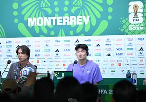 MEXICO-MONTERREY-FUTBOL-COPA MUNDIAL DE LA FIFA 2026-CONFERENCIA DE PRENSA-REPUBLICA DE COREA