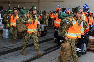 EL SALVADOR-LA PAZ-VENEZUELA-AYUDA HUMANITARIA-TERREMOTOS