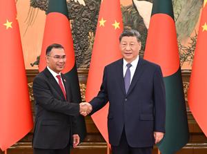 CHINA-BEIJING-XI JINPING-BANGLADESH-PRIMER MINISTRO-REUNION