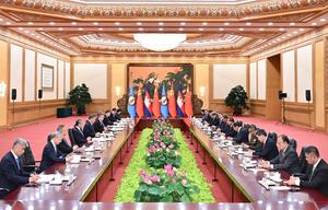 CHINA-BEIJING-XI JINPING-CAMBOYA-HUN SEN-REUNION