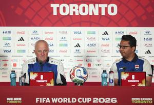 CANADA-TORONTO-FUTBOL-COPA MUNDIAL DE LA FIFA 2026-CONFERENCIA DE PRENSA-IRAK