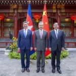 CHINA-BEIJING-WANG YI-CAMBOYA-PRAK SOKHONN-SUN CHANTHOL-REUNION