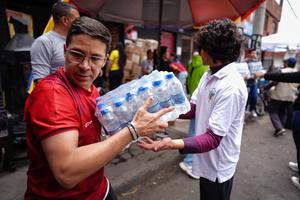 COLOMBIA-BOGOTA-VENEZUELA-TERREMOTOS-AYUDA
