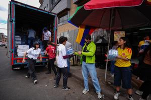 COLOMBIA-BOGOTA-VENEZUELA-TERREMOTOS-AYUDA