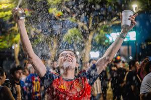 MEXICO-JALISCO-FUTBOL-COPA MUNDIAL DE LA FIFA 2026-URUGUAY VS ESPAÑA-AFICIONADOS