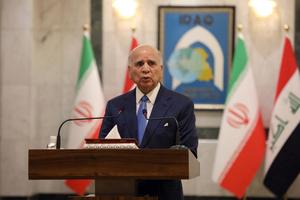IRAK-BAGDAD-IRAN-MINISTRO DE RELACIONES EXTERIORES-VISITA