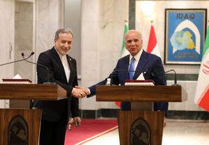 IRAK-BAGDAD-IRAN-MINISTRO DE RELACIONES EXTERIORES-VISITA