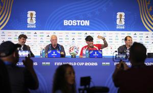 EEUU-BOSTON-FUTBOL-COPA MUNDIAL DE LA FIFA 2026-CONFERENCIA DE PRENSA-PARAGUAY