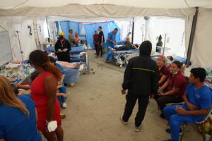 VENEZUELA-LA GUAIRA-TERREMOTOS-AYUDA HUMANITARIA