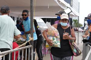 VENEZUELA-LA GUAIRA-TERREMOTOS-AYUDA HUMANITARIA