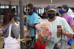 VENEZUELA-LA GUAIRA-TERREMOTOS-AYUDA HUMANITARIA
