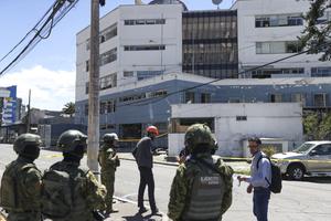 ECUADOR-QUITO-ATENTADO