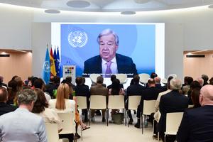 ESPAÑA-MADRID-ONU TURISMO-NUEVA SEDE